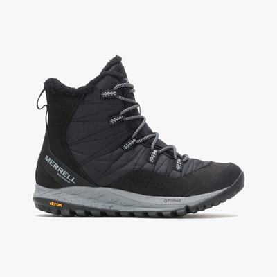 Merrell Antora Sneaker Boot Waterproof Vandringskängor Dam Svarta (SE340182)